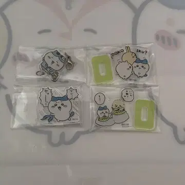 하치와레 아크릴 스탠드 아크릴 참 세트