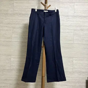 SPICK & SPAN 플레어 팬츠 네이비 36 사이즈 일본제