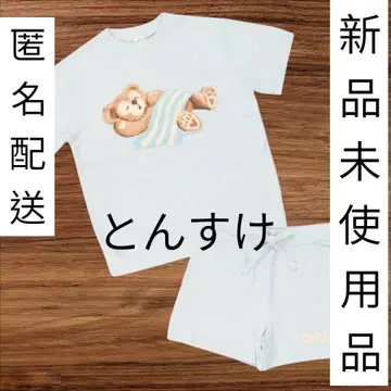룸웨어 반팔 색스 블루 더피 앤 프렌즈 젤라또피케