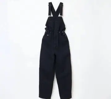모모 치하루 THE SHISHIKUI 데님 점프 수트 블랙