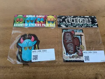 KING GNU 스티커 세트