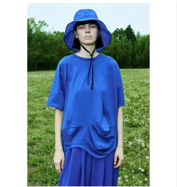 엔폴드 CURVE LAYERED-HEM T-SHIRT