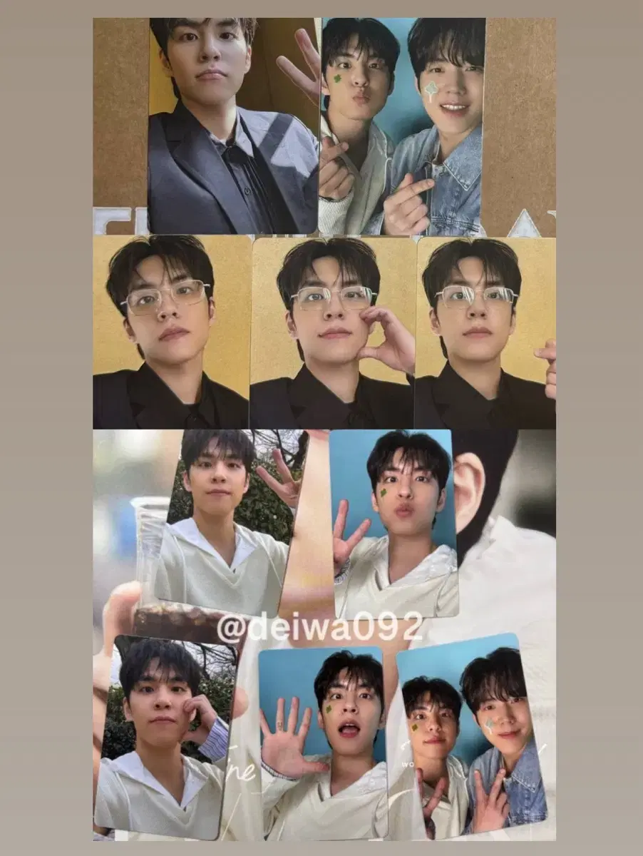 (Sealed) Day6 D-Ikon Wonpil AB version poca + four-cut photo