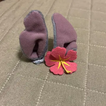 디즈니 스티치 귀 헤어핀