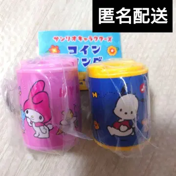 산리오 캐릭터즈 코인 실린더 포차코 마이멜로디 2종 가챠