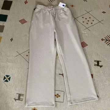 글로벌 워크 팬츠 후쿠레 자카드 이지 베이지 M