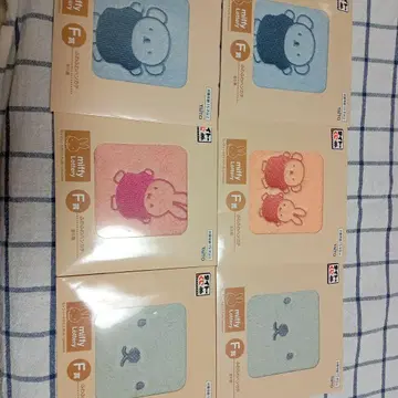다이토 복권 미피 폭신폭신 타월 손수건