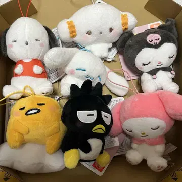 산리오 캐릭터 봉제 인형 스트랩