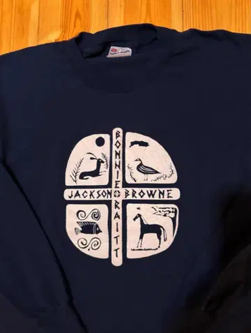 Bonnie Raitt Jackson Browne 1996 LS 셔츠