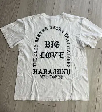big love records 한정판 티셔츠 L