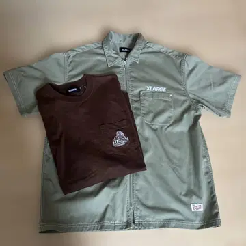 XLARGE 상의 2장 세트