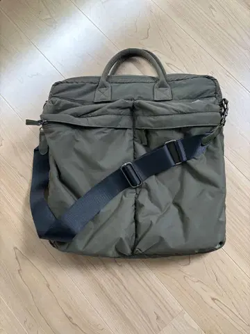 POIK 멀티 포켓 크로스 백 카키