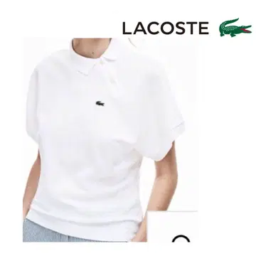 Lacoste 라코스테 화이트 피케 셔츠 반팔