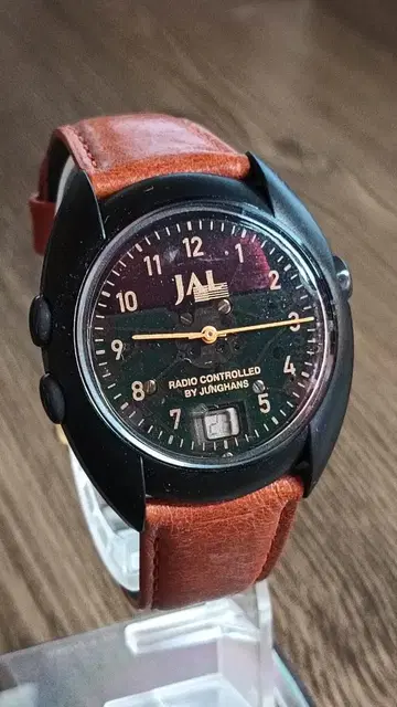 JUNGHANS 융한스 JAL 자르 전파 시계 독일제