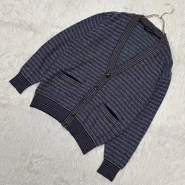 EX-Club 가디건 블루 M 세련된
