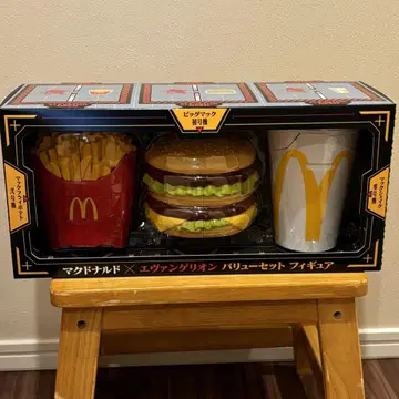 맥도날드 에반게리온 콜라보 피규어 한정품