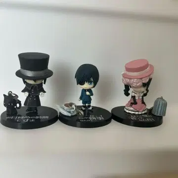 블랙 집사 소품 플러스 쁘띠 vol.2 시엘 세바스찬 3개 세트