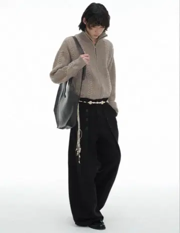 JCAESAR BUTTON PANTS 변형 슬랙스 m