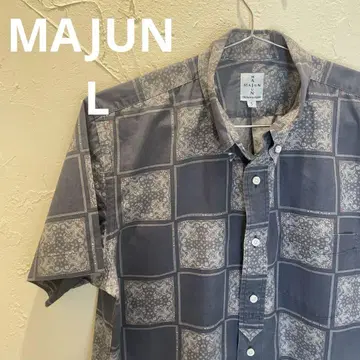 MAJUN 마준 카리유시 의류 반팔 셔츠 사이즈 L