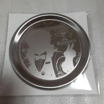귀멸의 칼날 긴자 모크텔 바 스테인리스 코스터 렌고쿠 쿄쥬로