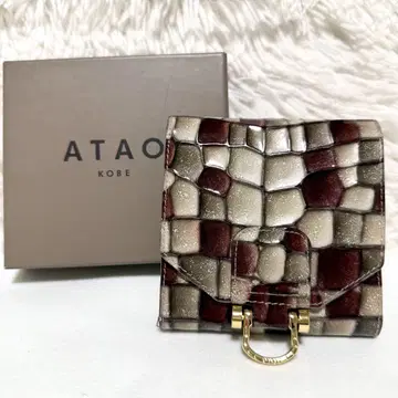 ATAO 아타오 로트로 비트로 접이식 지갑 앤티크 루비 대용량
