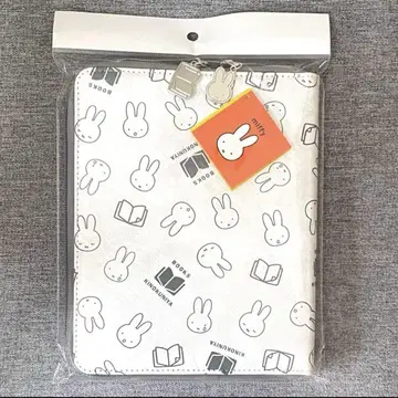 키이쿠노야 miffy&books 북커버 파우치 패턴 B6 사이즈