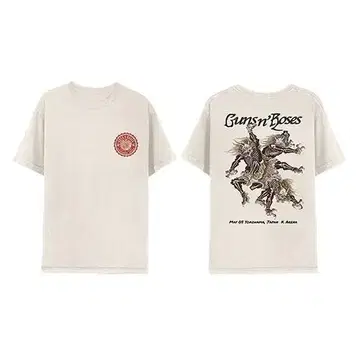 Guns N' Roses Japan 2025 Exclusive 티셔츠 M