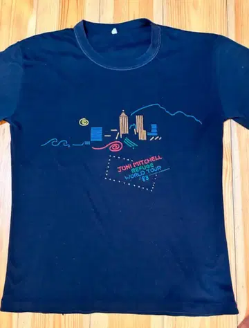 초레어 Joni Mitchell 1983년 월드 투어 티셔츠