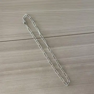 실버 925 초커 목걸이