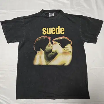 suede 락밴드 티셔츠 키스 L 사이즈