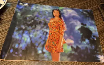 미야자와 리에 A1 사이즈 대형 포스터 1988년 맥셀 히타치 맥셀