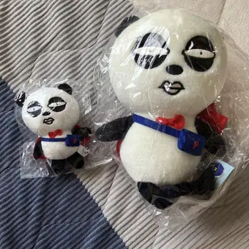 게이세이 전철 게이세이 팬더 봉제 인형(대) & (봉제 인형 키링) 세트