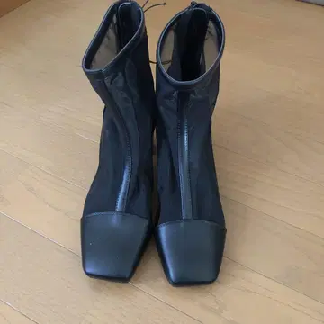 GU 지유 시어 부츠 블랙 검정 메쉬 M 사이즈