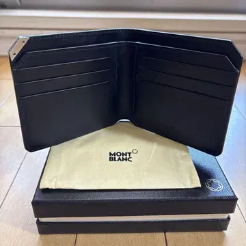 몽블랑 블랙 접이식 지갑
