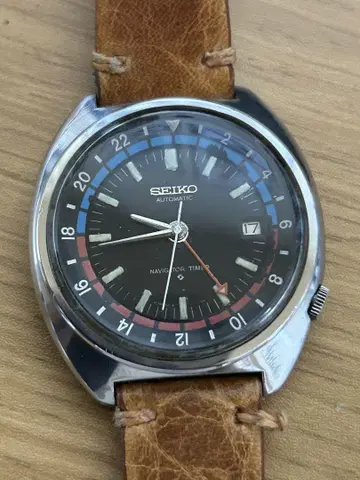 세이코 네비게이터 타이머 오토매틱 GMT 6117-6400