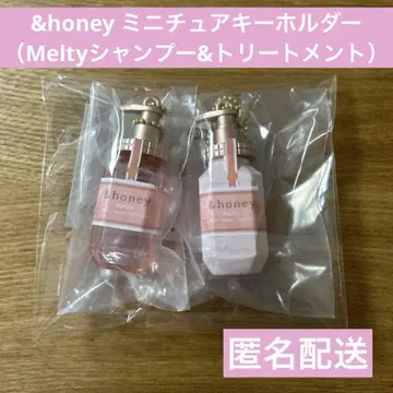 &honey 미니어처 키링 (멜티 샴푸 & 트리트먼트)