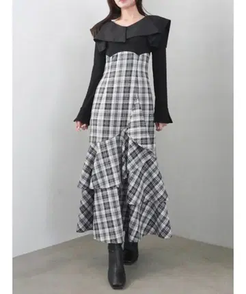 dazzlin 아지메 머메이드 코르셋 원피스