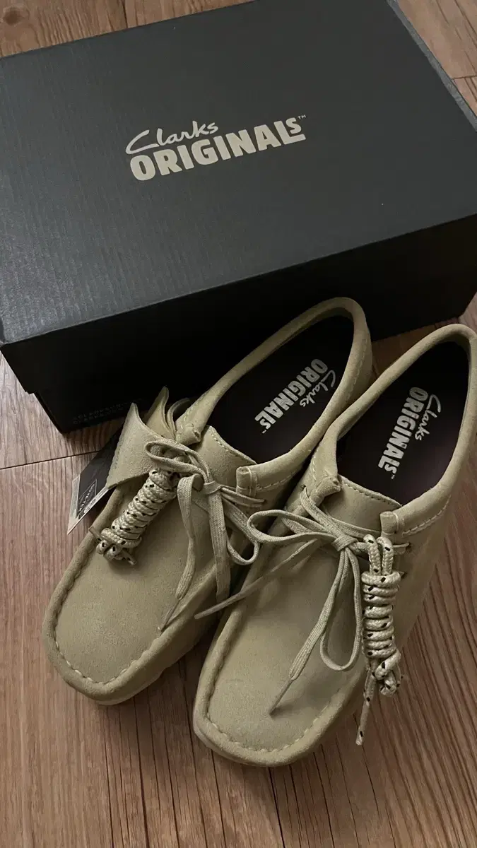 [UK5.5][245] W Clarks Wallabee GTX Gore-Tex Maple Suede