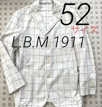 L.B.M 1911 코튼 린넨 테일러드 자켓