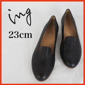 ing*잉그*플랫슈즈*23cm*블랙*O3823