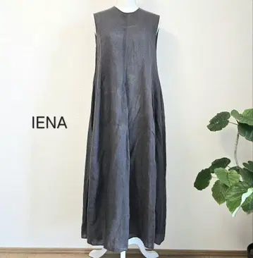 IENA 이에나 롱 원피스 맥시 린넨 A 라인 라미