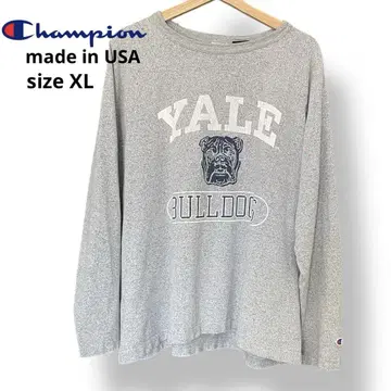 Champion 챔피온 YALE 마블링 그레이 XL USA제