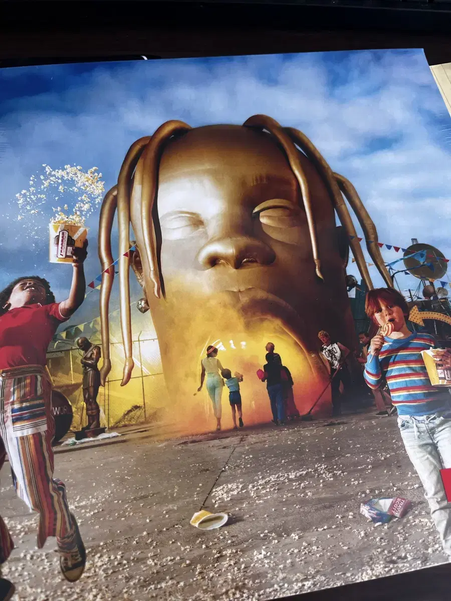 트래비스스캇 astroworld lp 미개봉 새상품