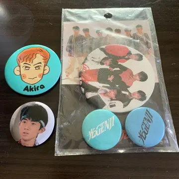 빛 GENJI 우치우미 Akira 캔뱃지 세트