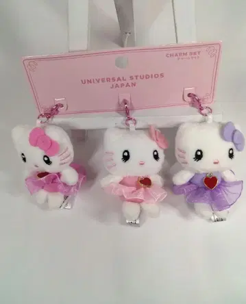 USJ 헬로키티 키티 참 세트