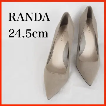 RANDA*스틸레토*펌프스*24.5cm*그레이*O3832