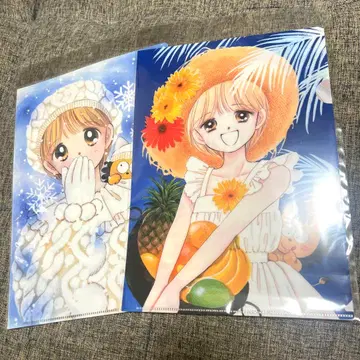 히메짱의 리본 노노하라 히메코 한정판 클리어 파일 2종 세트