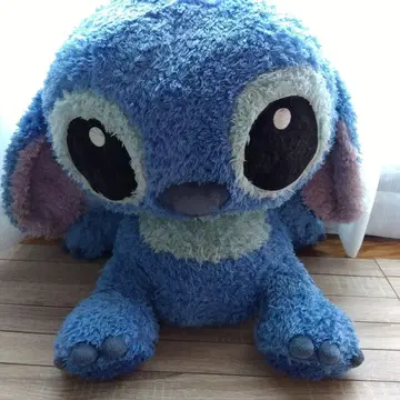스티치 봉제 인형 파랑