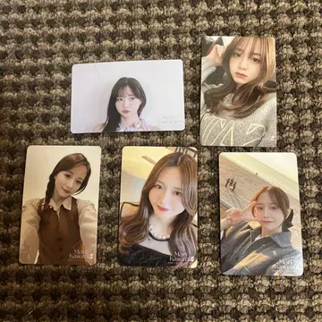 모리카스미 사진 카드 5장 세트 벌스데이 이벤트