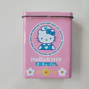 헤이세이 레트로 헬로키티 오큐반 빈 캔 간호사 키티